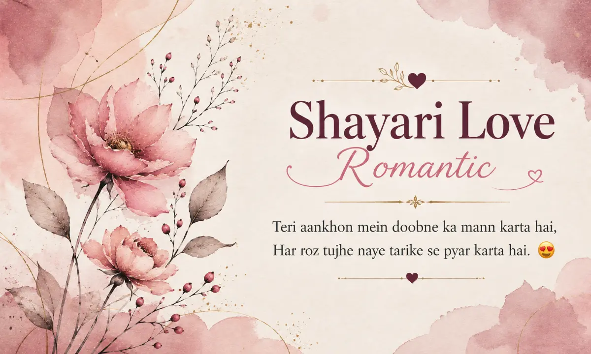 Shayari Love Romantic