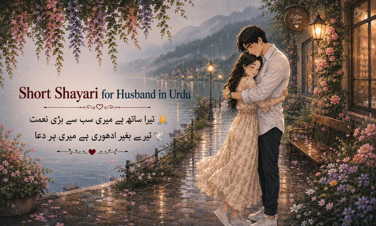 Short Shayari for Husband in Urdu