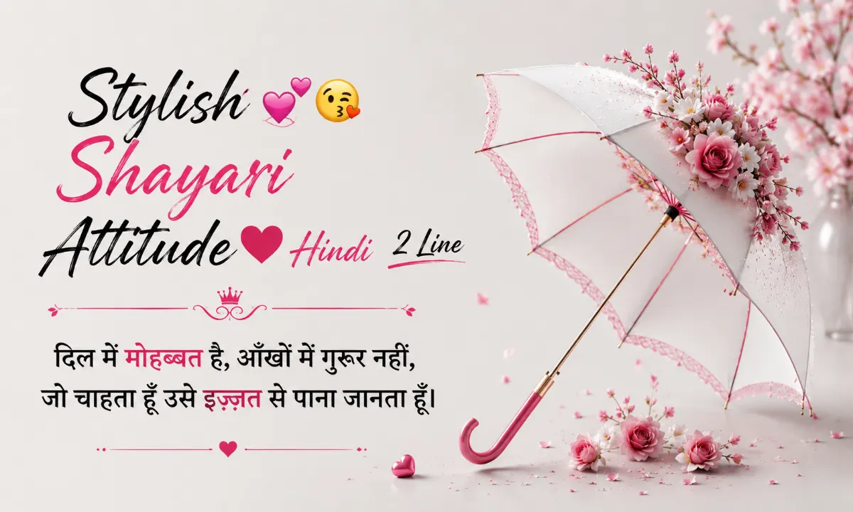 Stylish 💕 😘 Shayari Attitude❤ Hindi 2 Line