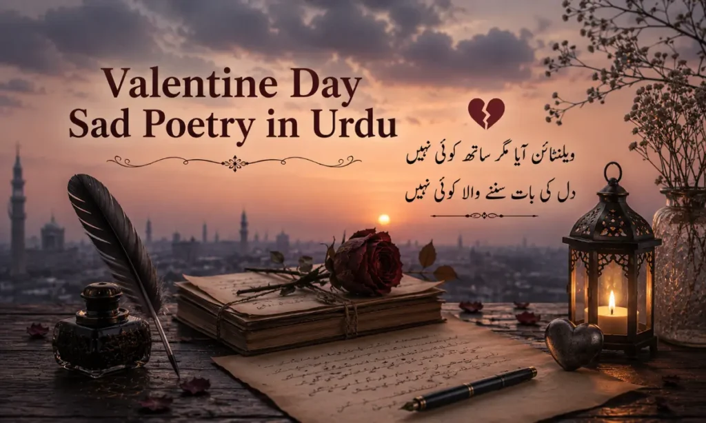 Valentine Day Sad Poetry in Urdu