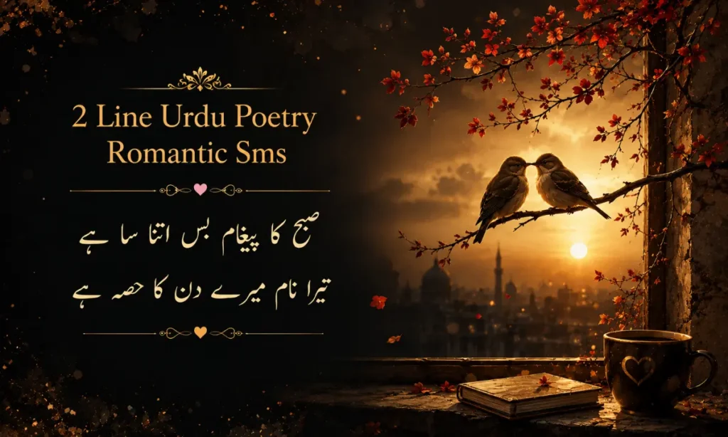 2 Line Urdu Poetry Romantic Sms