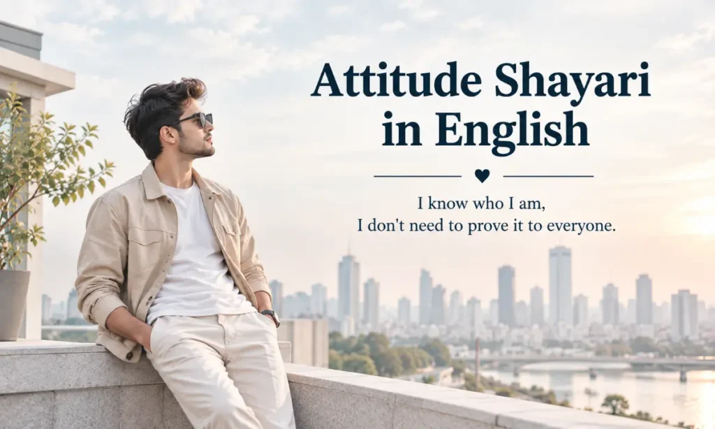 Attitude Shayari in English