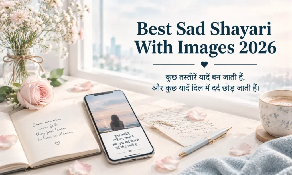 Best Sad Shayari With Images 2026