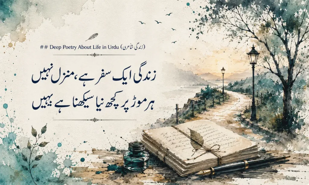 Deep Poetry About Life in Urdu (زندگی شاعری)