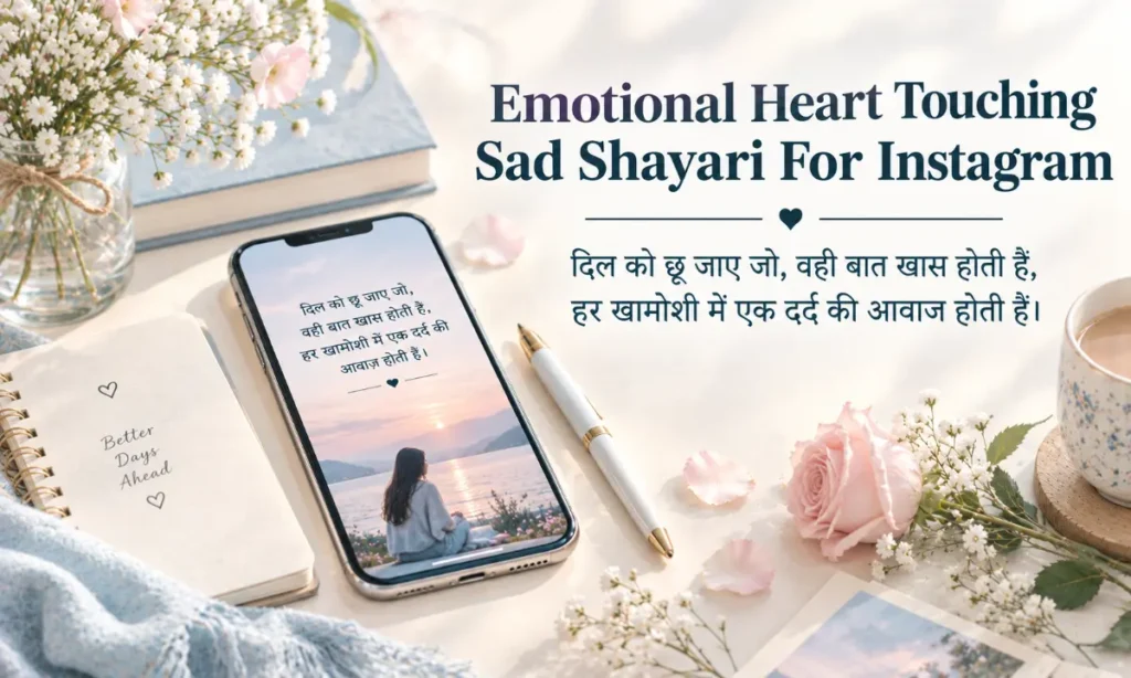 Emotional Heart Touching Sad Shayari For Instagram