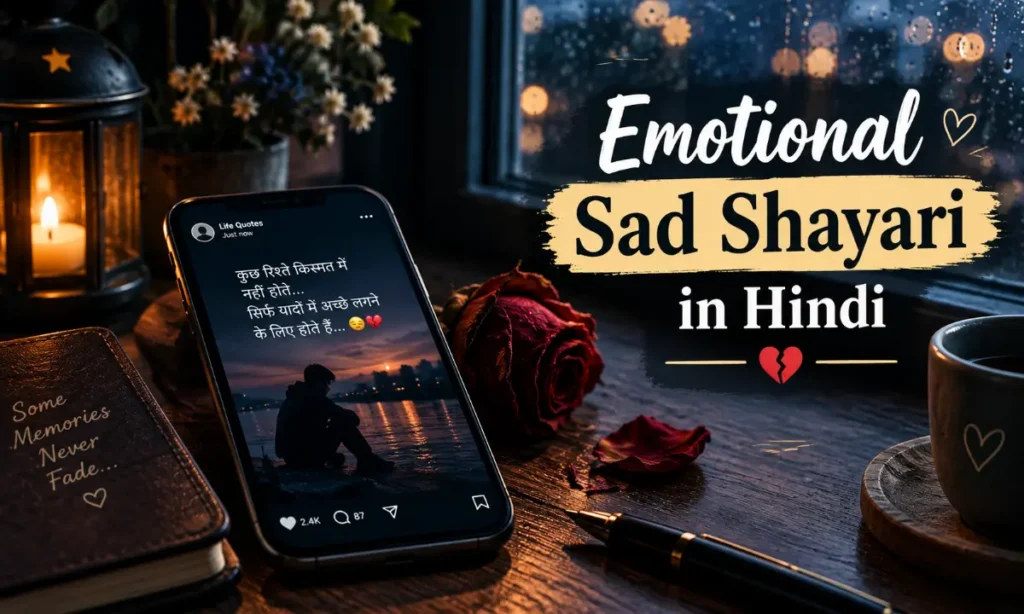 Emotional Sad Shayari in Hindi
