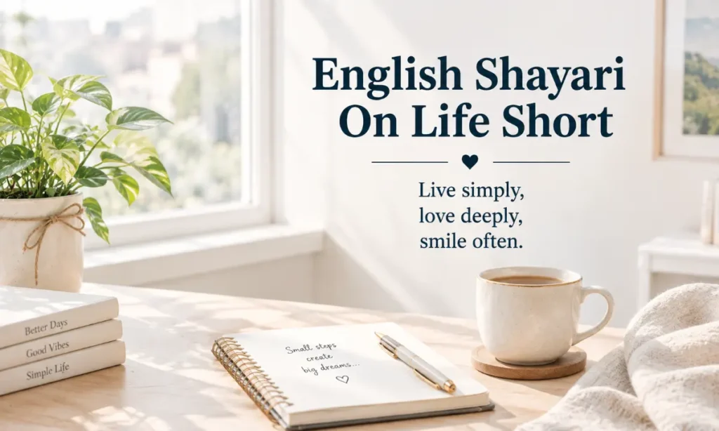 English Shayari On Life Short