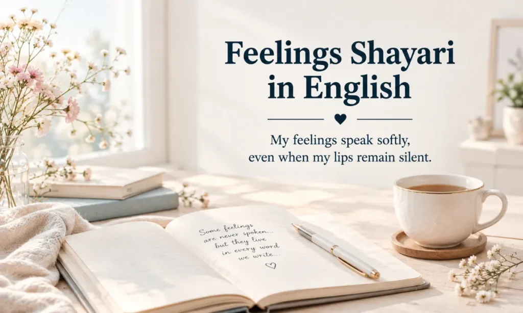 Feelings Shayari in English