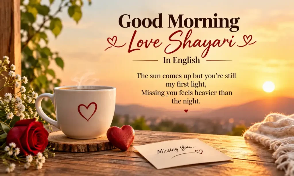 Good Morning Love Shayari In English
