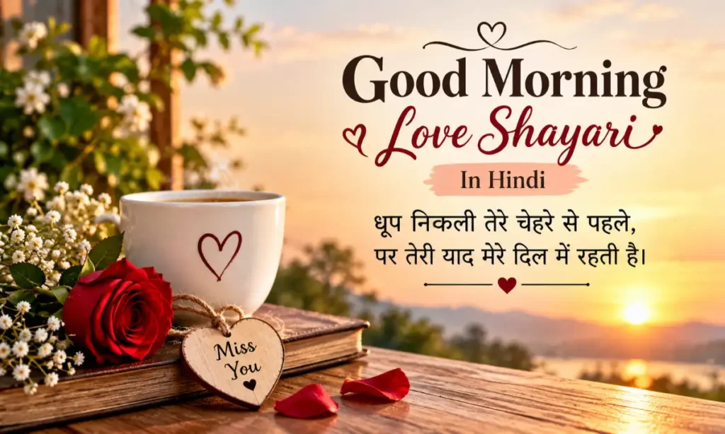 Good Morning Love Shayari In Hindi