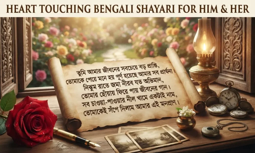 Heart Touching Bengali Shayari For Him & Her