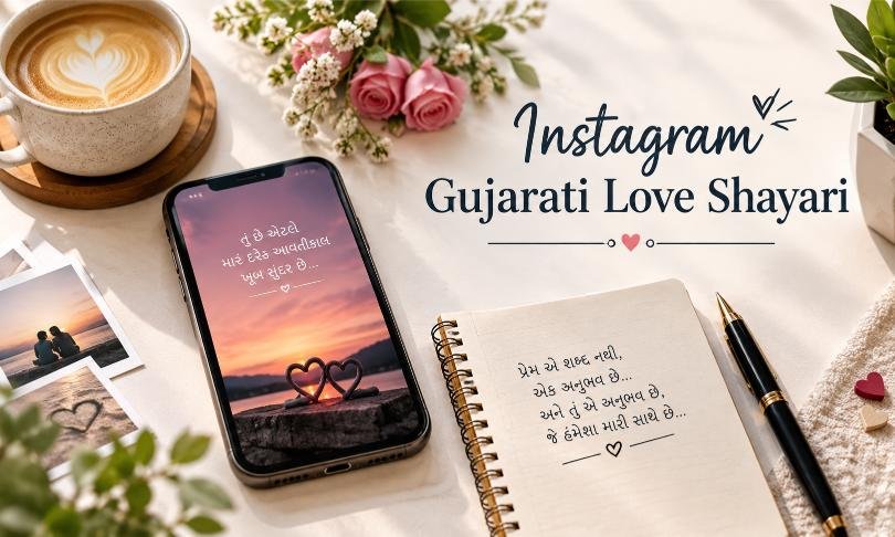 Instagram Gujarati Love Shayari