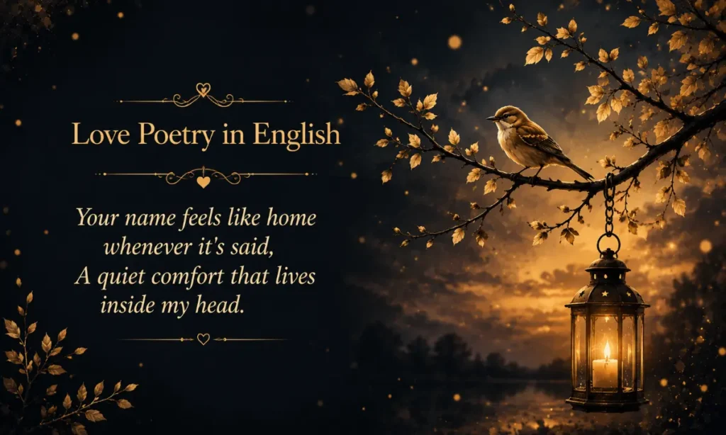 Love Poetry in English