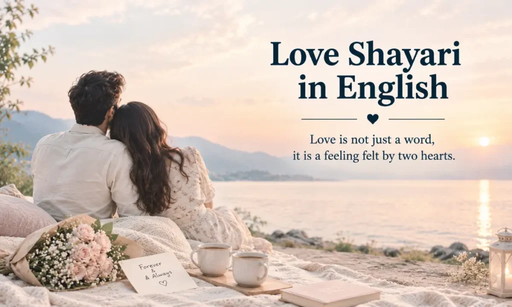 Love Shayari in English