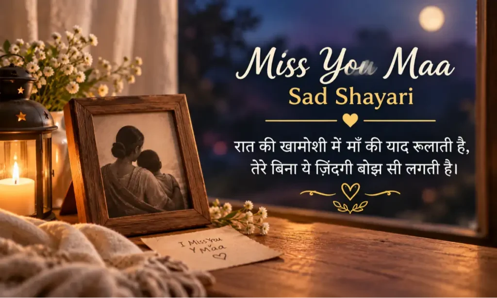 Miss You Maa Sad Shayari