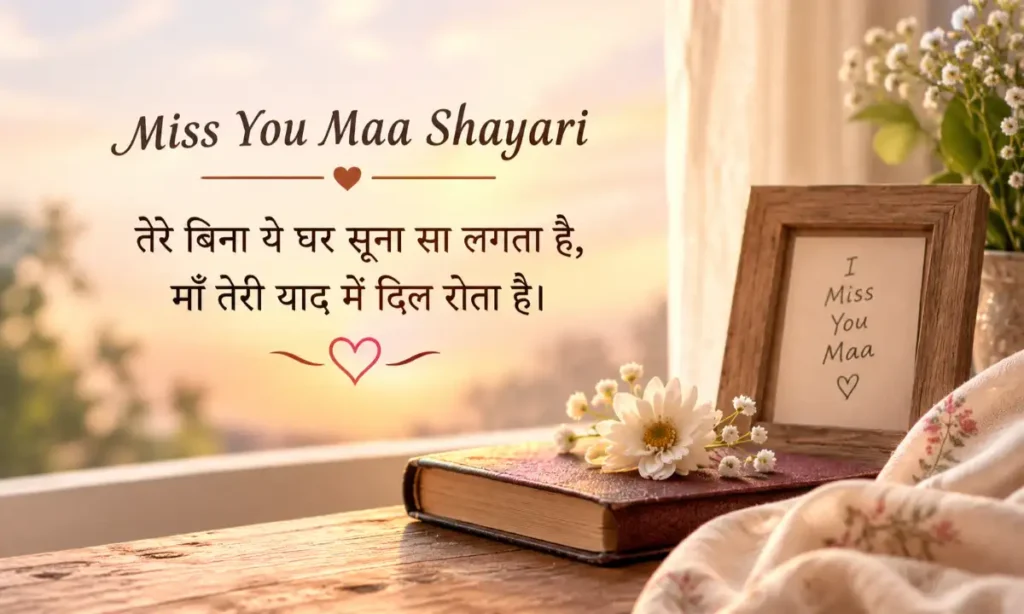 Miss You Maa Shayari Copy And Paste