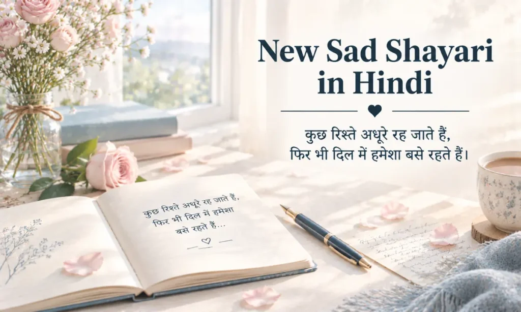 New Sad Shayari in Hindi