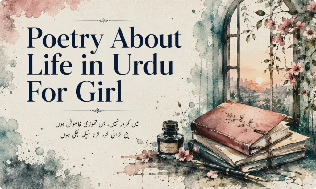 Poetry About Life in Urdu For Girl