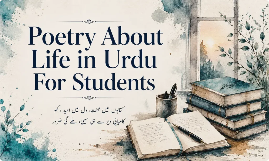 Poetry About Life in Urdu For Students
