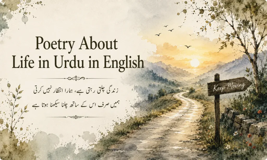 Poetry About Life in Urdu in English