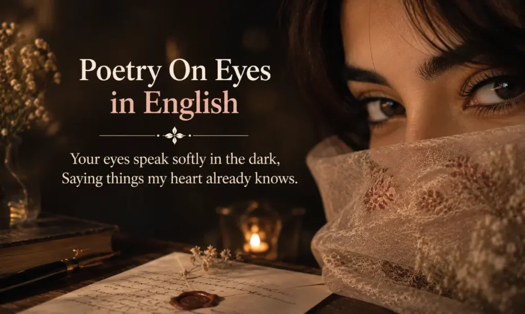 Poetry On Eyes in English