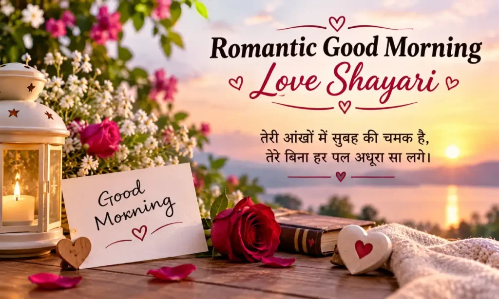 Romantic Good Morning Love Shayari