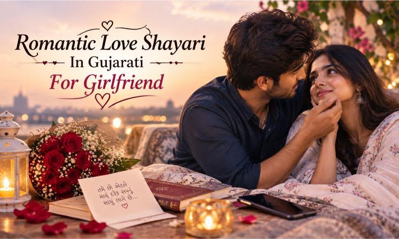 Romantic Love Shayari In Gujarati For Girlfriend