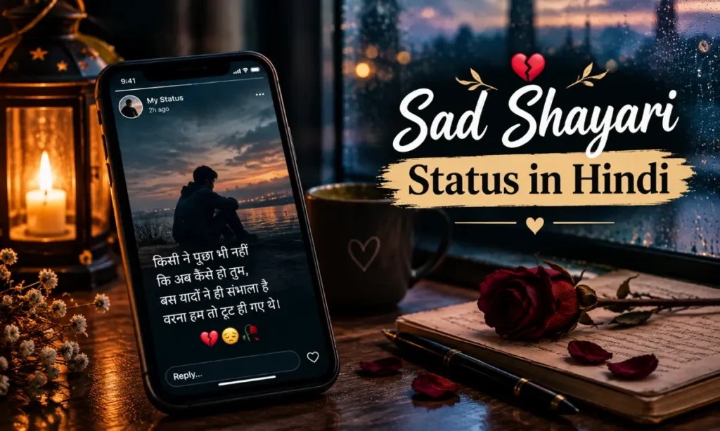 Sad Shayari Status in Hindi