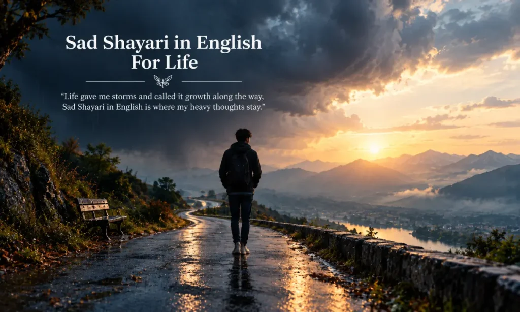 Sad Shayari in English For Life