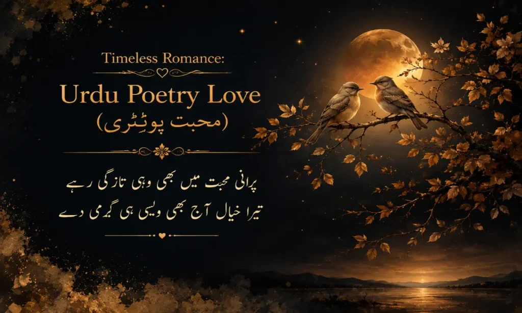 Timeless Romance Urdu Poetry Love (محبت پوئِٹْری)