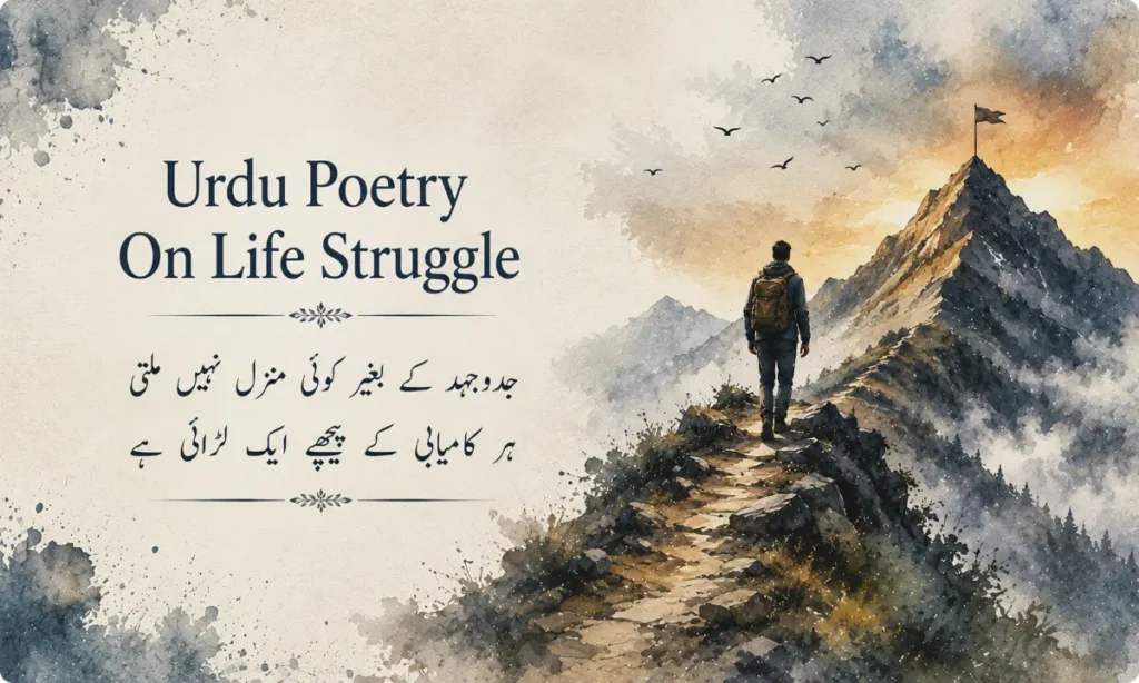 Urdu Poetry On Life Struggle