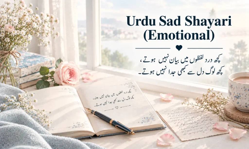 Urdu Sad Shayari (Emotional)