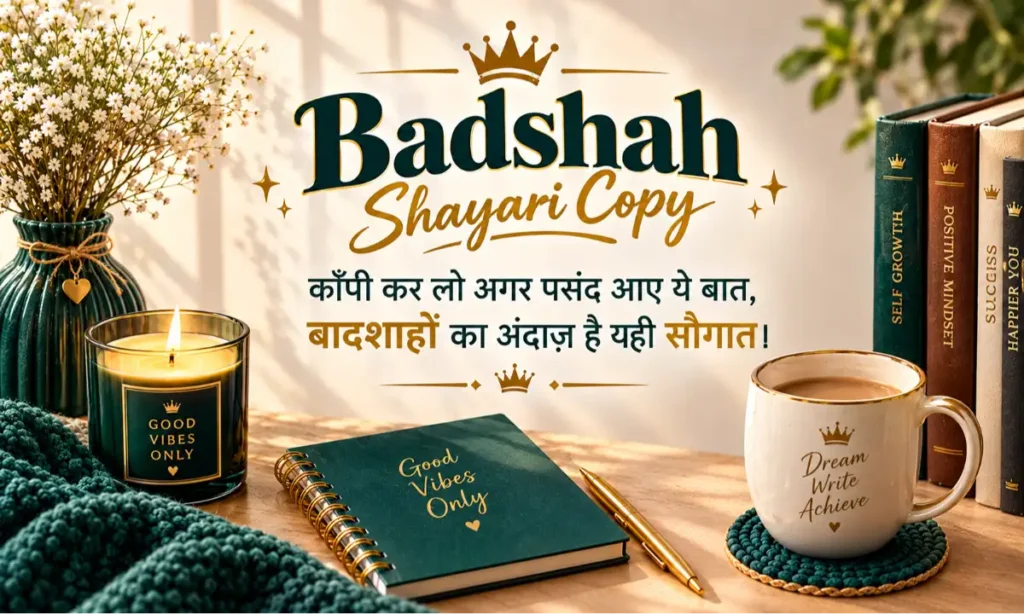 badshah shayari copy