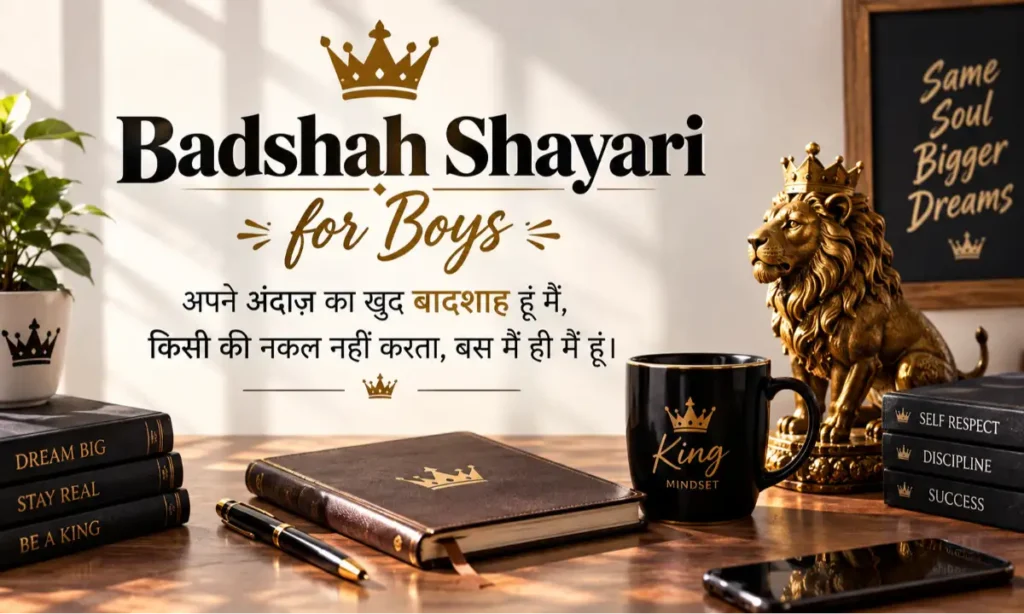 badshah shayari for boys