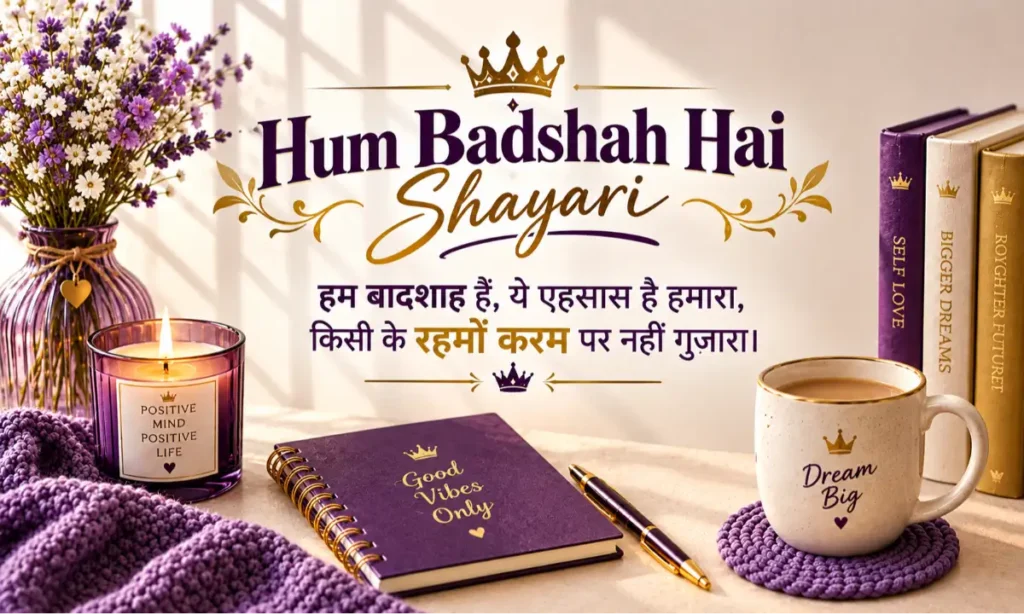 hum badshah hai shayari
