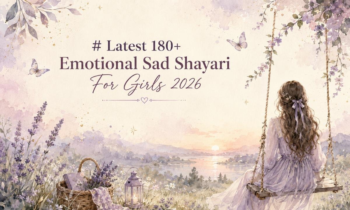 180+ Emotional Sad Shayari For Girls 2026