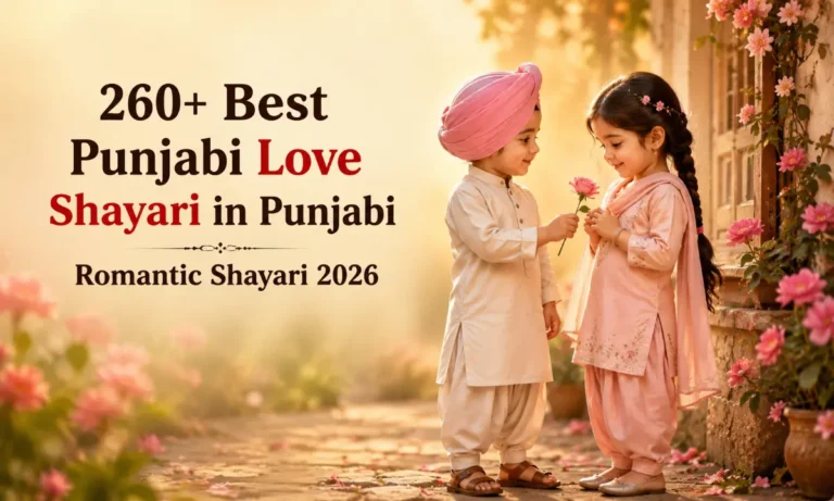 260+ Best Punjabi Love Shayari in Punjabi | Romantic Shayari 2026