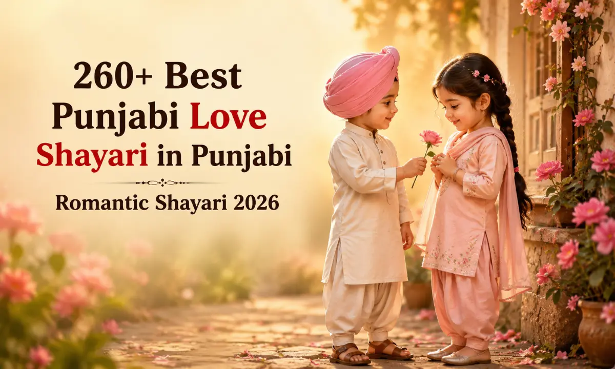 260+ Best Punjabi Love Shayari in Punjabi | Romantic Shayari 2026