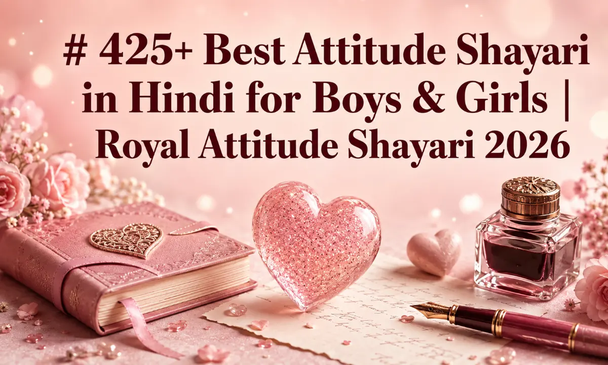 425+ Best Attitude Shayari in Hindi for Boys & Girls Royal Attitude Shayari 2026