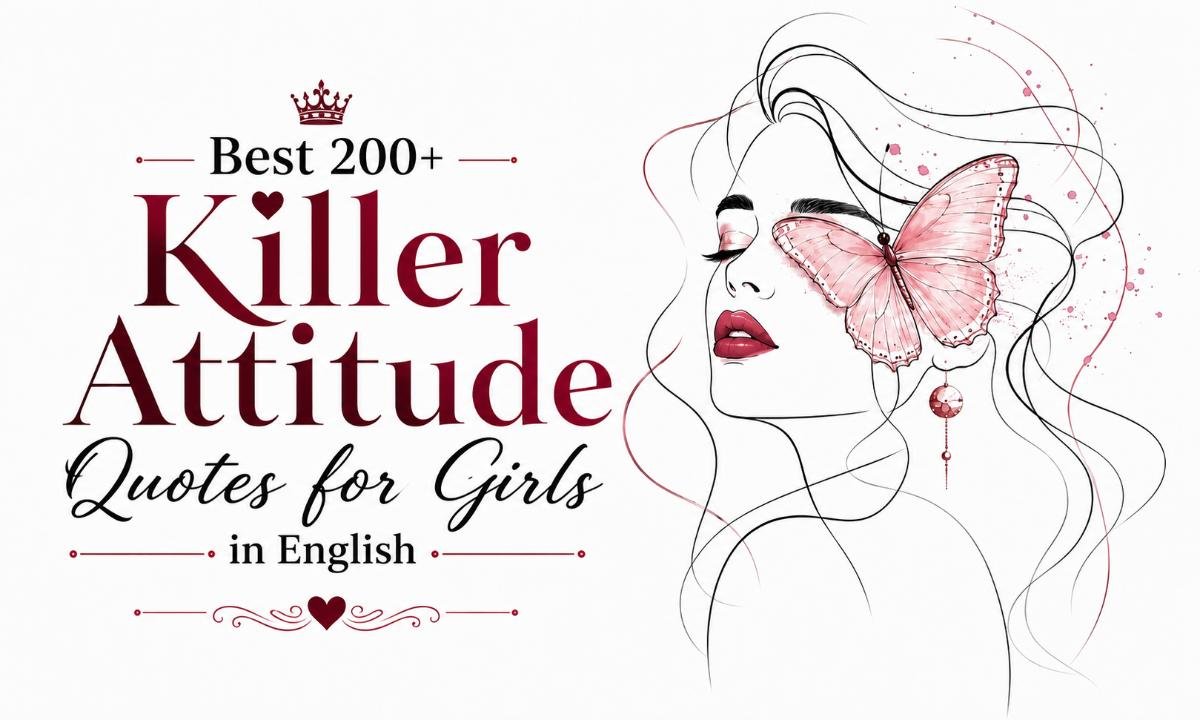 Best 200+ Killer Attitude Quotes for Girls in English
