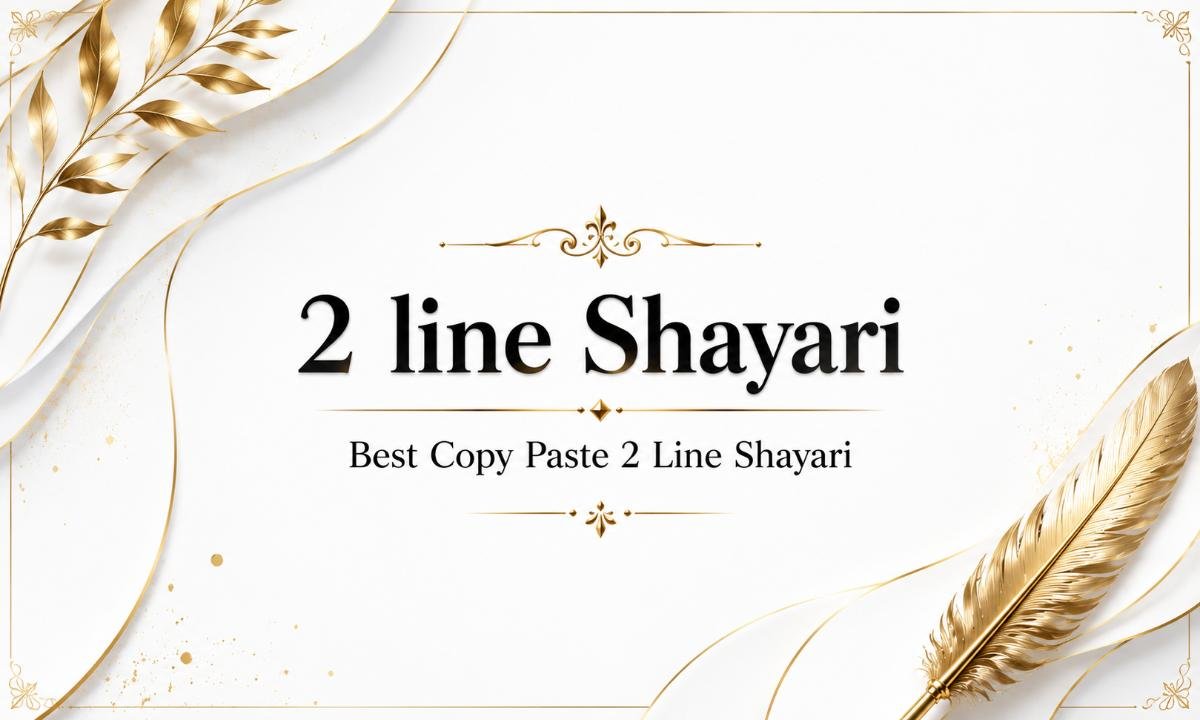 Best Copy Paste 2 Line Shayari