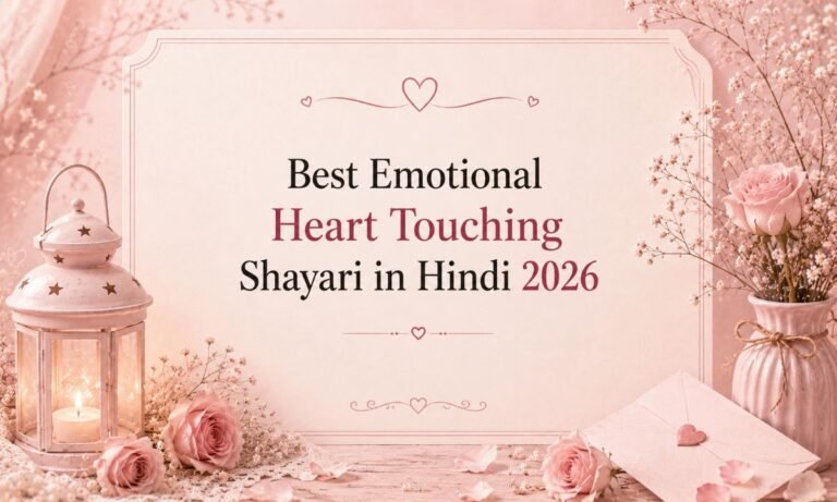 Best Emotional Heart Touching Shayari
