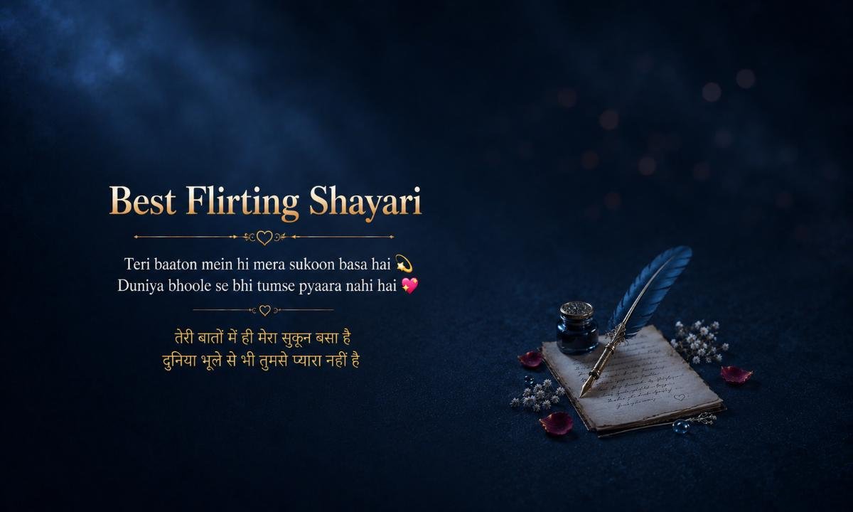Best Flirting Shayari