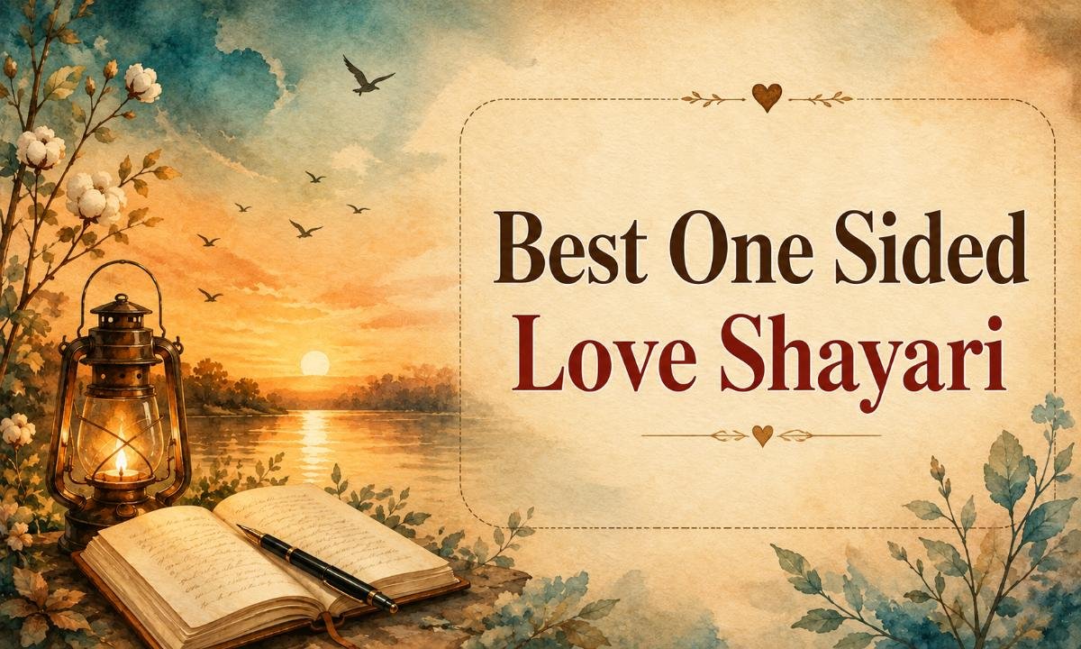 Best One Sided Love Shayari