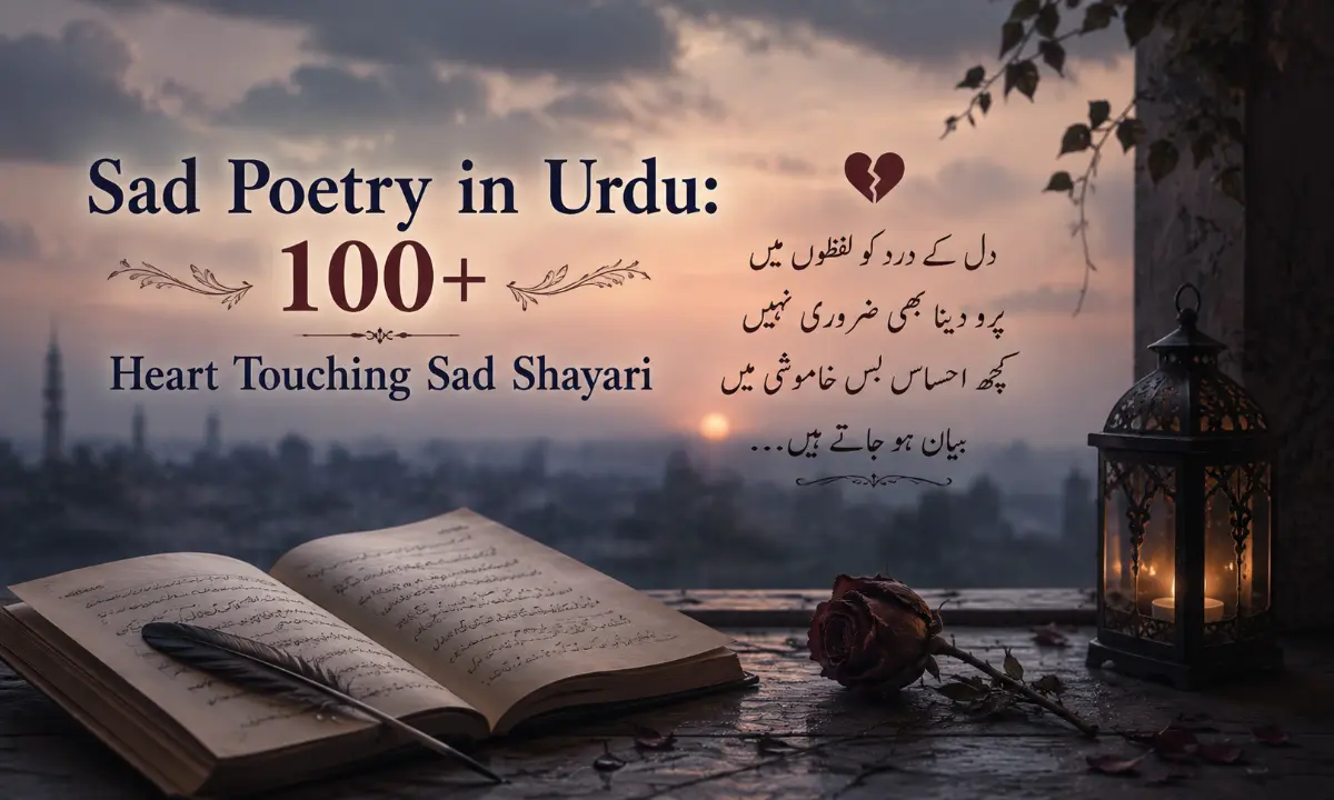 Sad Poetry in Urdu 100+ Heart Touching Sad Shayari