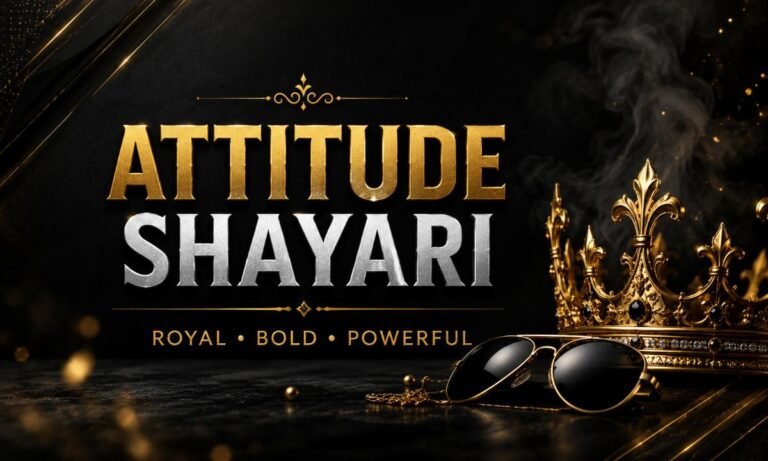 Top Attitude Shayari 2 Line in Hindi