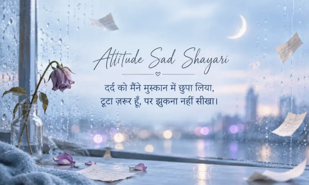 Attitude Sad Shayari