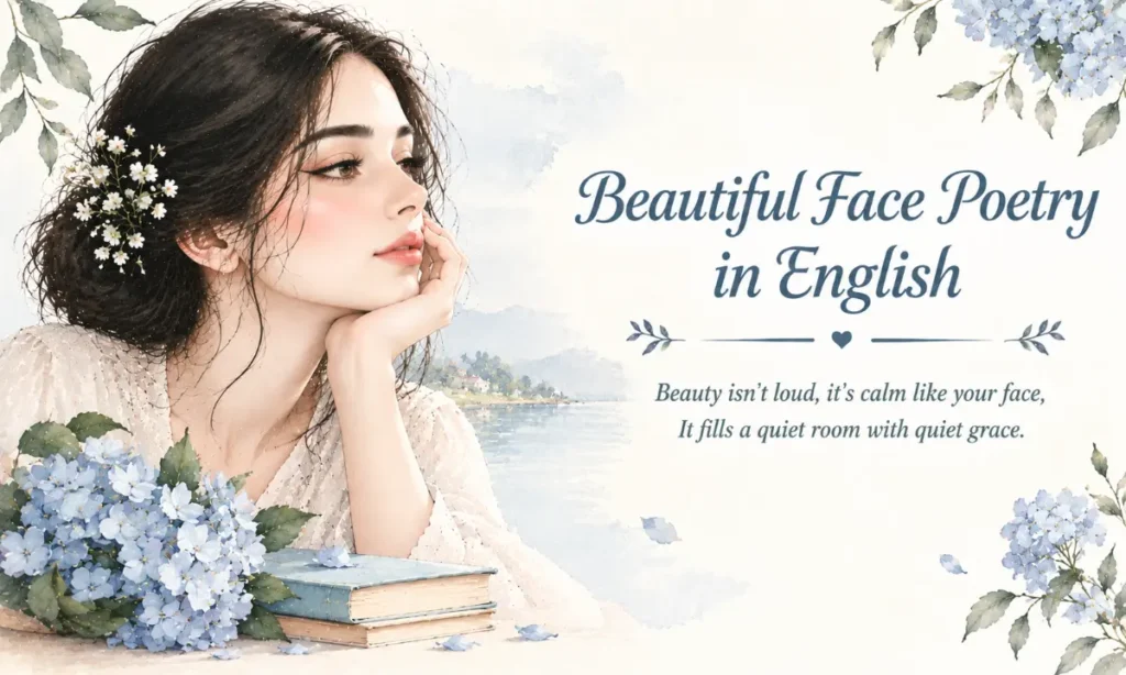 Beautiful Face Poetry in English
