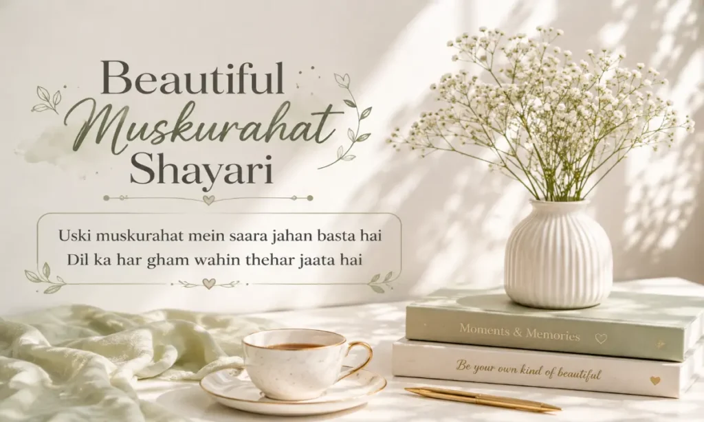 Beautiful Muskurahat Shayari