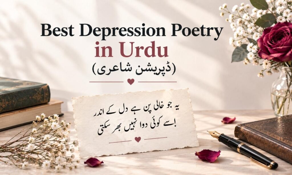Depression Poetry in Urdu 100+ Sad, Deep & Heart Touching Shayari